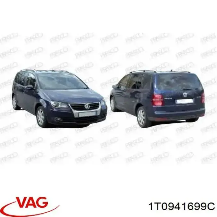 Compre 1T0941699C VAG Luzes de nevoeiro esquerdas