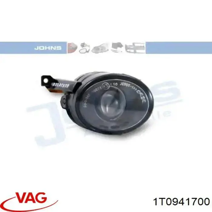 Luzes de nevoeiro direitas VAG 1T0941700 preço, a partir de 31,33 USD