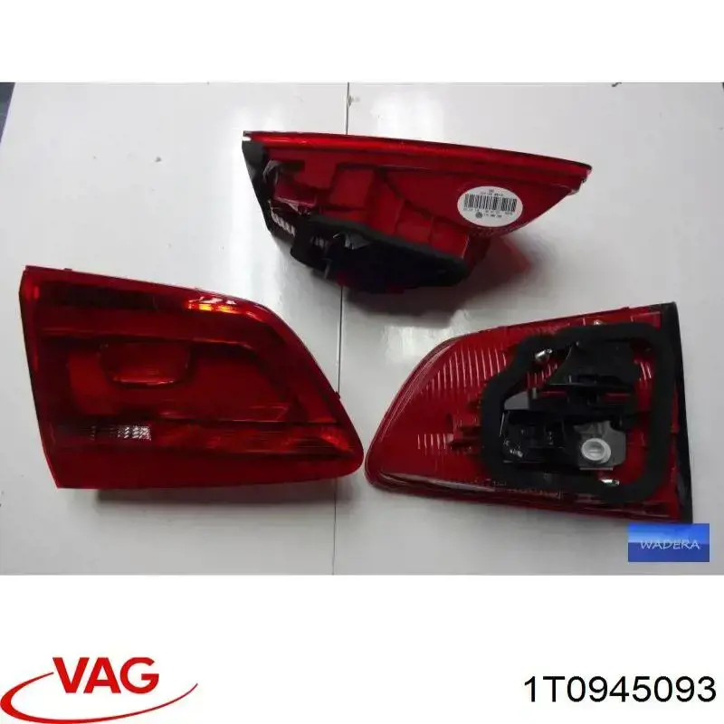 1T0945093 VAG Lanterna traseira esquerda interna