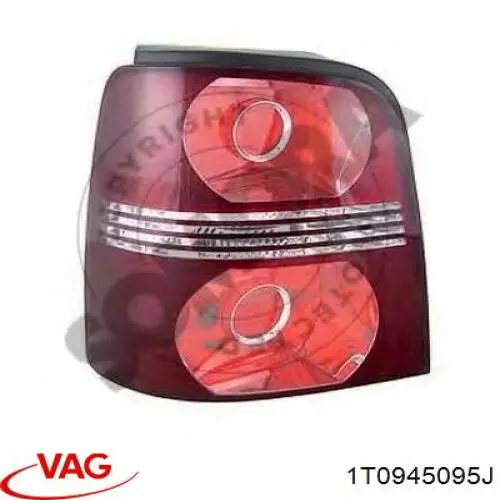 Compre 1T0945095J VAG Lanterna traseira esquerda