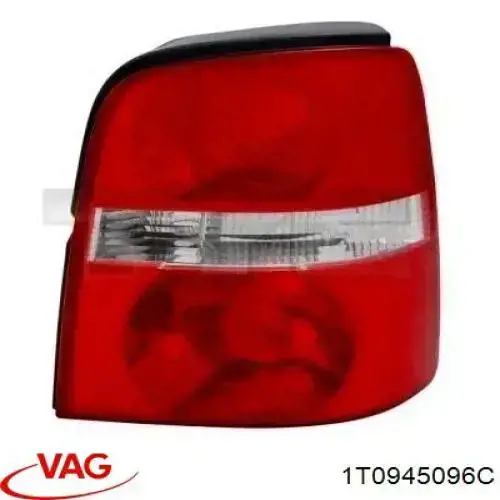 1T0945096C VAG Lanterna traseira direita