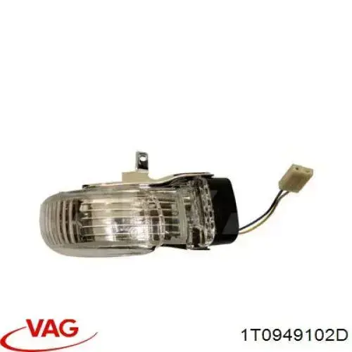 Pisca-pisca de espelho direito VAG 1T0949102D preço, a partir de 51,86 USD