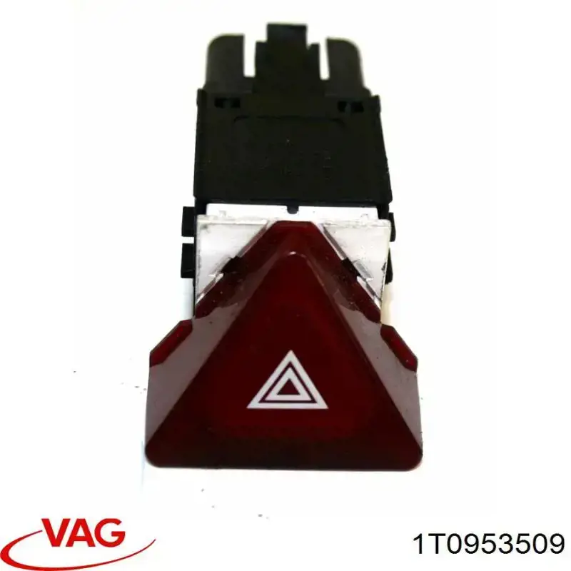 1T0953509 VAG Botão de ativação do sinal de emergência