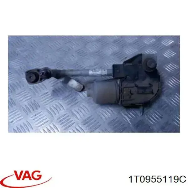Motor de limpador pára-brisas do pára-brisas 1T0955119C VAG