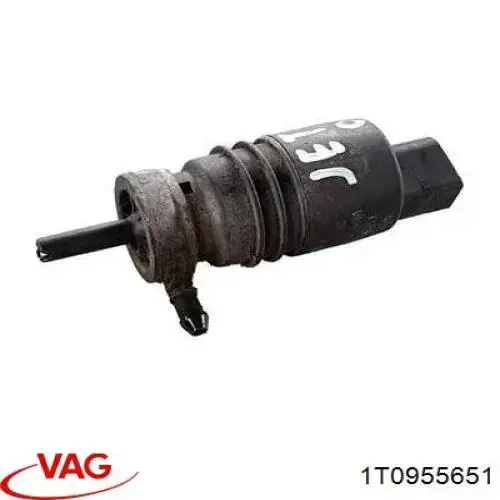 1T0955651 VAG Bomba de motor de fluido para lavador de vidro dianteiro
