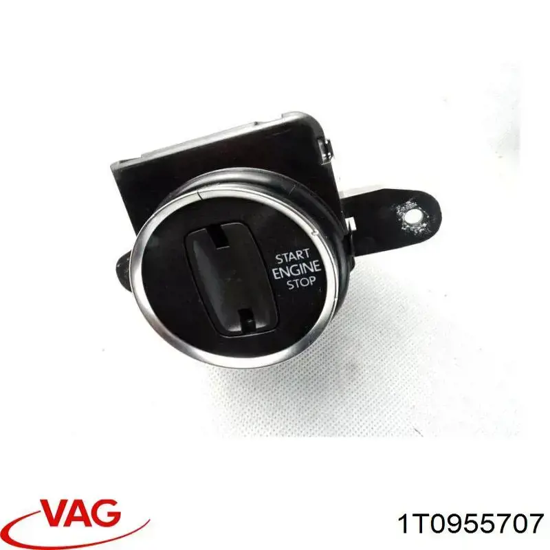 Braço de limpa-pára-brisas de vidro traseiro 1T0955707 VAG