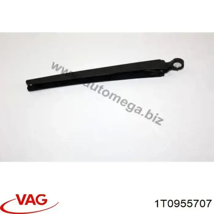 Braço de limpa-pára-brisas de vidro traseiro VAG 1T0955707