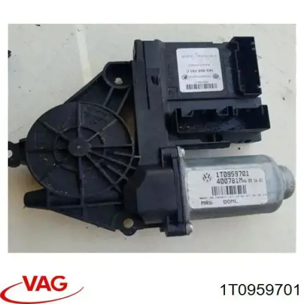 Compre 1T0959701 VAG Motor de acionamento de vidro da porta dianteira esquerda