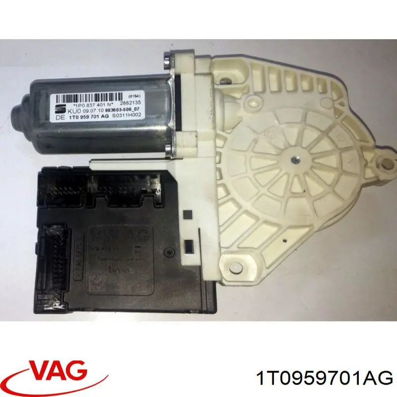 Motor de acionamento de vidro da porta dianteira esquerda VAG 1T0959701AG preço, a partir de 65,29 USD