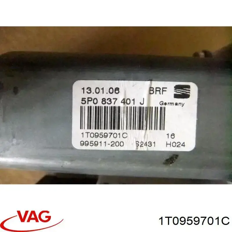 Motor de acionamento de vidro da porta dianteira esquerda VAG 1T0959701C preço, a partir de 44,27 USD