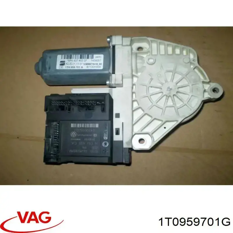 1T0959701G VAG Motor de acionamento de vidro da porta dianteira esquerda