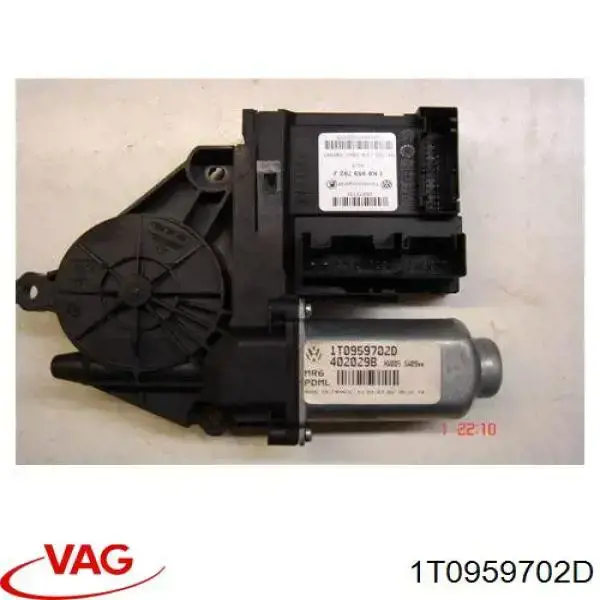 Compre 1T0959702JZ01 VAG Motor de acionamento de vidro da porta dianteira direita
