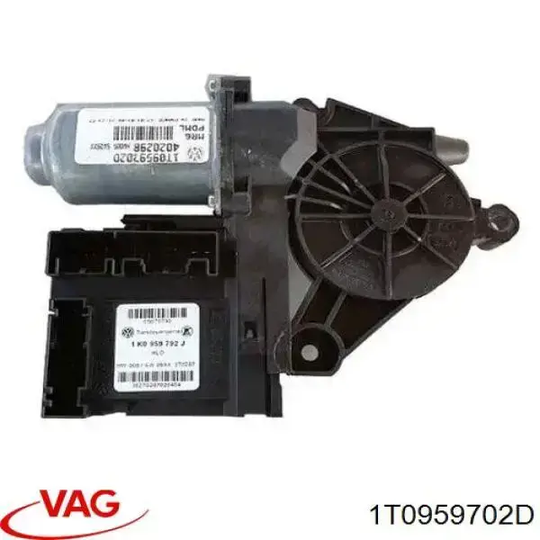 Motor de acionamento de vidro da porta dianteira direita VAG 1T0959702SZ0K preço, a partir de 122,58 USD