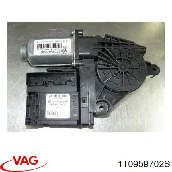 1T0959702S VAG Motor de acionamento de vidro da porta dianteira direita