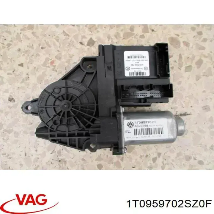 1T0959702SZ0F VAG Motor de acionamento de vidro da porta dianteira direita
