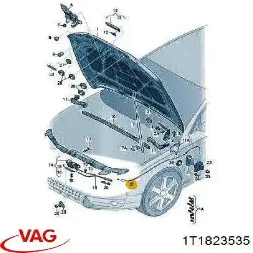 Compre 1T1823535 VAG 