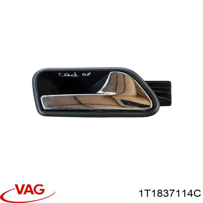 Maçaneta interna direita da porta dianteira VAG 1T1837114BRYP preço, a partir de 37,45 USD