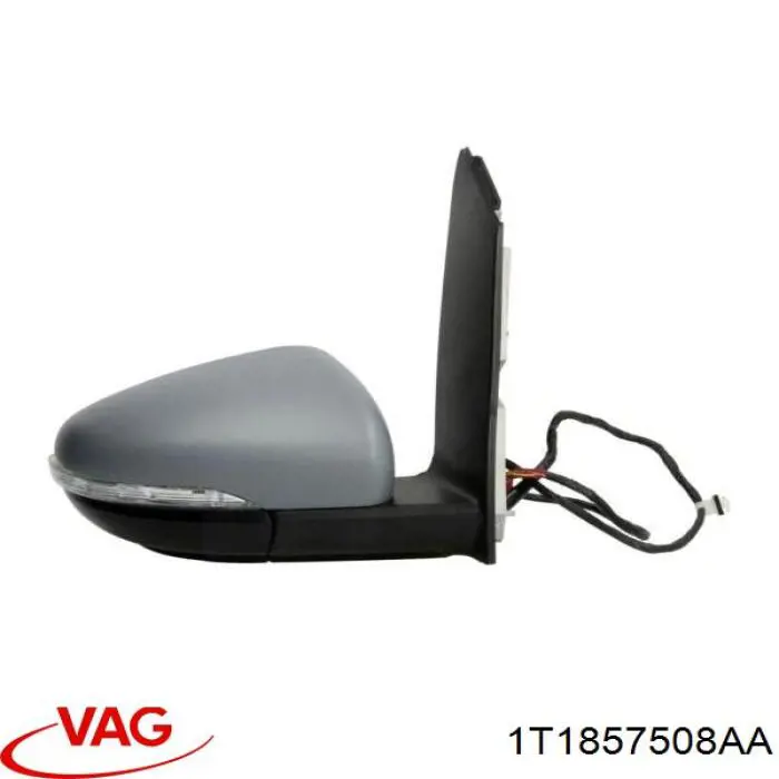 Espelho de retrovisão direito VAG 1T1857508AA preço, a partir de  