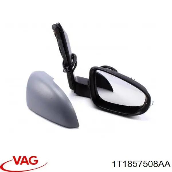 Espelho de retrovisão direito 1T1857508AA VAG