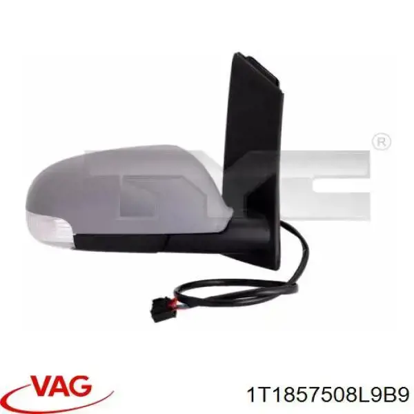 Espelho de retrovisão direito VAG 1T1857508L9B9 preço, a partir de 97,05 USD