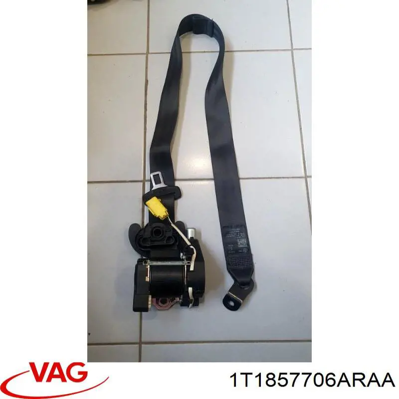 Correia de segurança dianteira direita VAG 1T1857706ARAA preço, a partir de 103,86 USD
