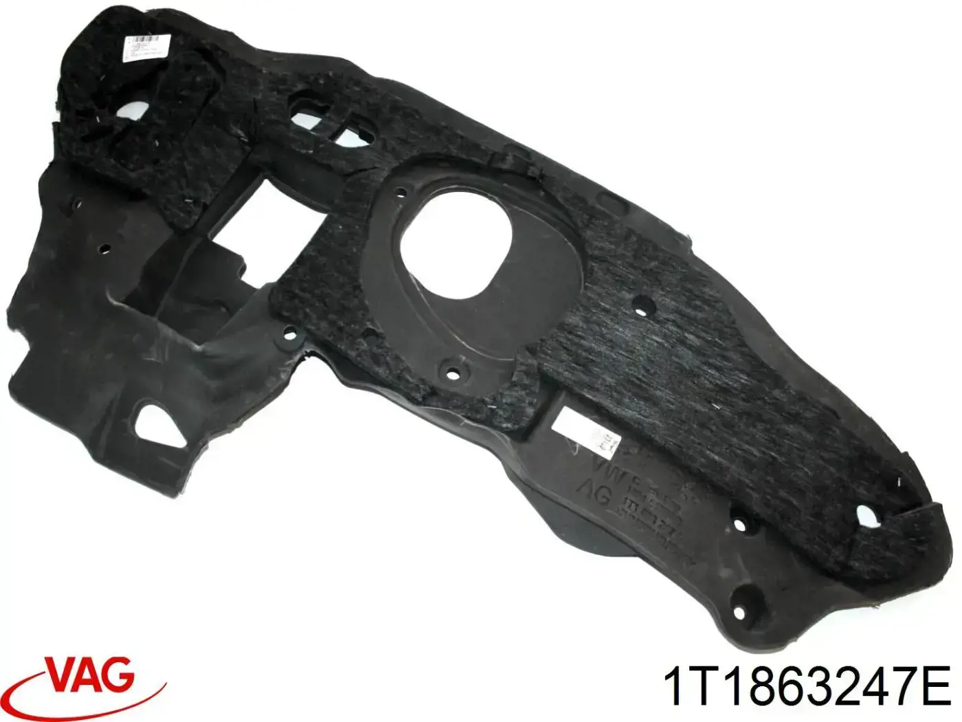 1T1863247E VAG Isolamento contra o ruído do painel de motores