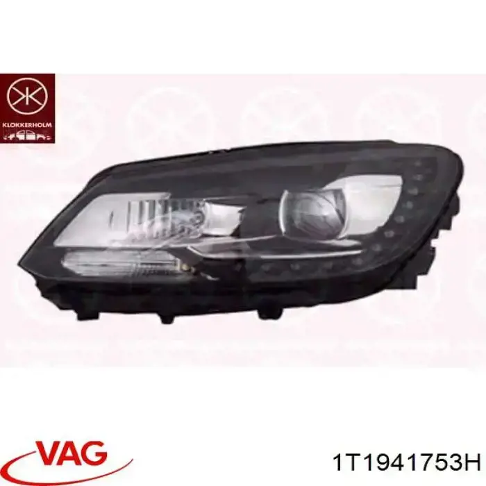 Luz esquerda VAG 1T1941753H preço, a partir de 864,19 USD