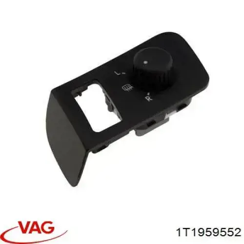 Compre 1T1959552 VAG Unidade de controlo dos espelhos de retrovisão, na porta