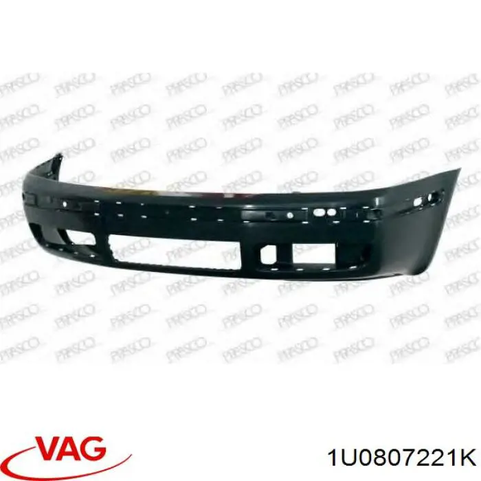 Compre 1U0807221K VAG Pára-choque dianteiro