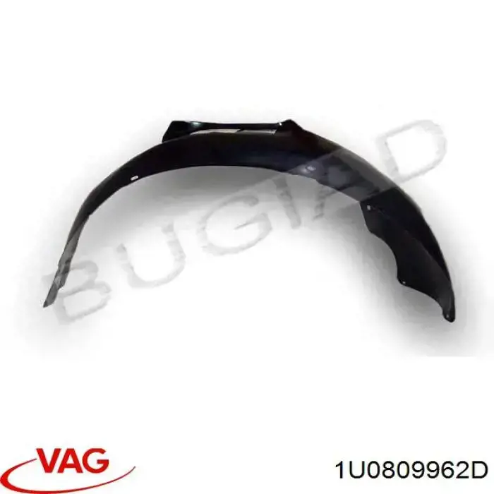 Compre 1U0809962D VAG Guarda-barras direito do pára-lama dianteiro