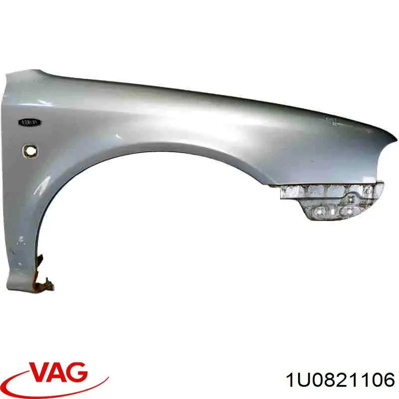1U0821106 VAG Pára-lama dianteiro direito