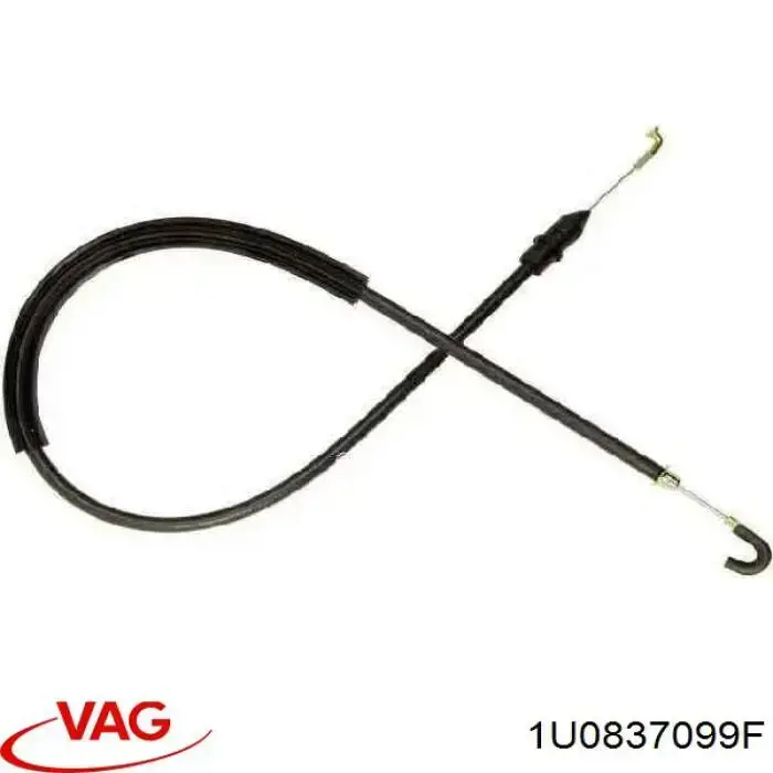 Cabo (pedal) de abertura do fecho da porta dianteira VAG 1U0837099F preço, a partir de 5,23 USD