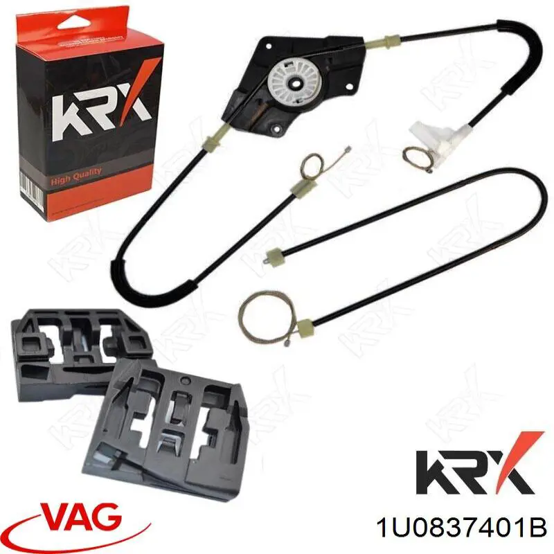 50269108 HB Autoelektrik Mecanismo de acionamento de vidro da porta dianteira esquerda