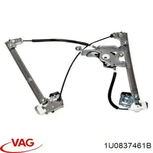 Mecanismo de acionamento de vidro da porta dianteira esquerda VAG 1U0837461B preço, a partir de 45,38 USD