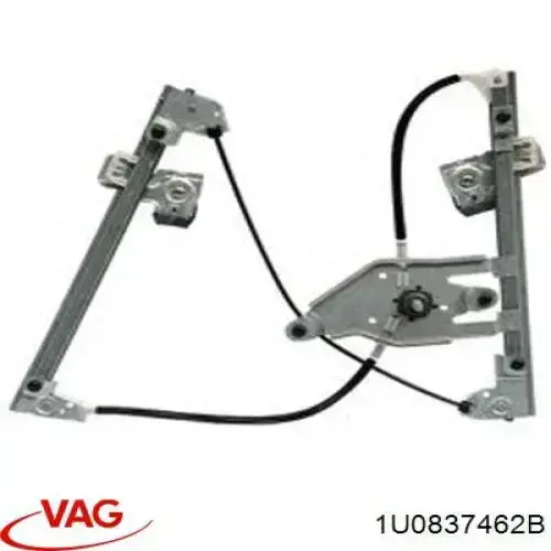 Mecanismo de acionamento de vidro da porta dianteira direita VAG 1U0837462B preço, a partir de 83,57 USD