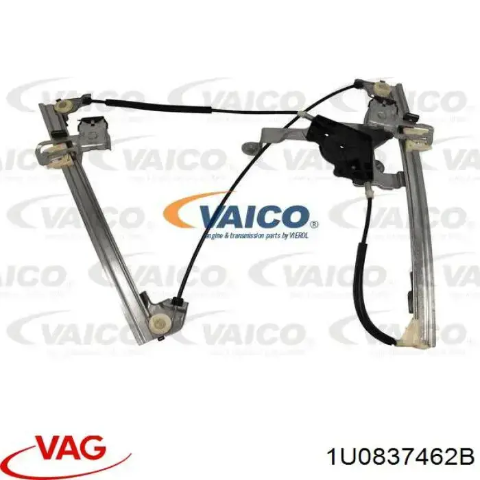 Compre 1U0837462B VAG Mecanismo de acionamento de vidro da porta dianteira direita