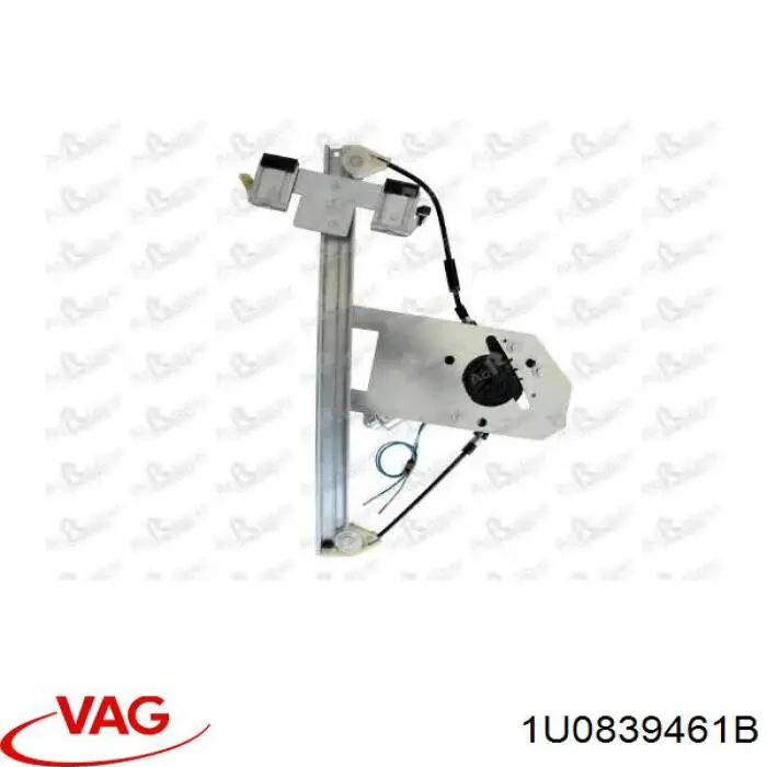 Compre 1U0839461B VAG Mecanismo de acionamento de vidro da porta traseira esquerda