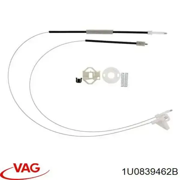 Mecanismo de acionamento de vidro da porta traseira direita VAG 1U0839462B preço, a partir de 44,20 USD