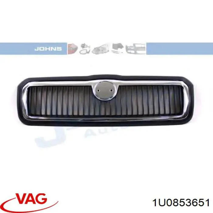 Compre 1U0853651 VAG Grelha do radiador