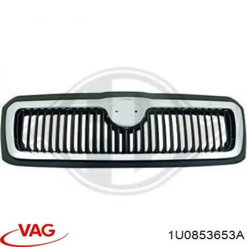 Compre 1U0853653A VAG Grelha do radiador