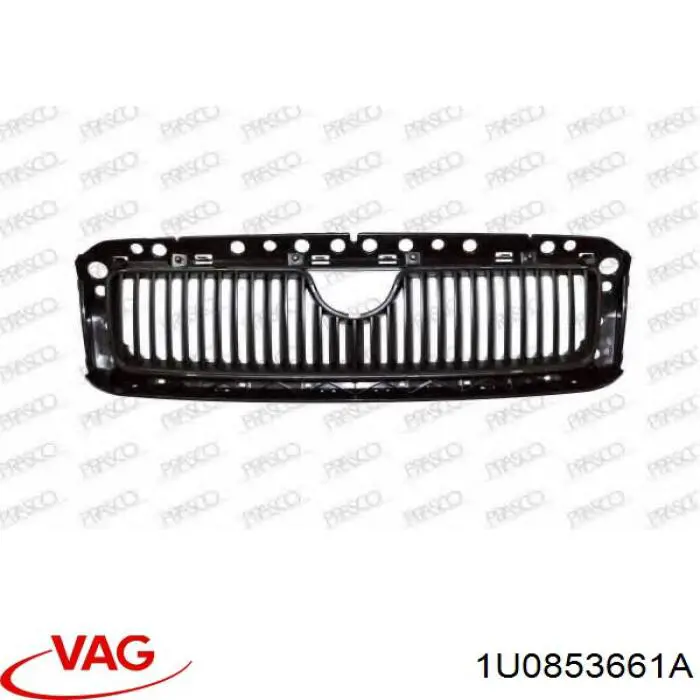 Compre 1U0853661A VAG Grelha do radiador