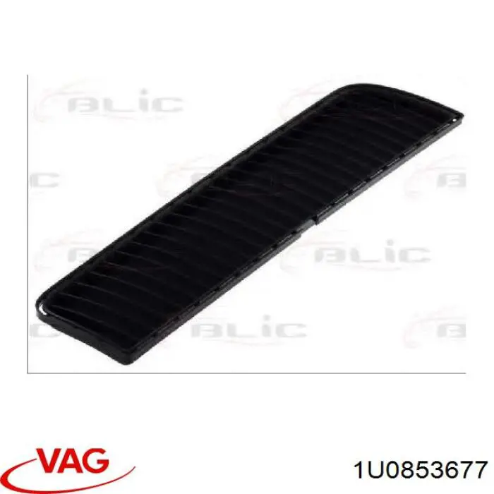 Grelha central do pára-choque dianteiro VAG 1U0853677 preço, a partir de 8,54 USD
