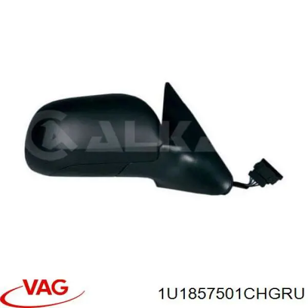 Espelho de retrovisão esquerdo VAG 1U1857501CHGRU preço, a partir de 76,60 USD