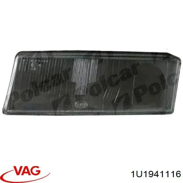 1U1941116 VAG Vidro da luz direita