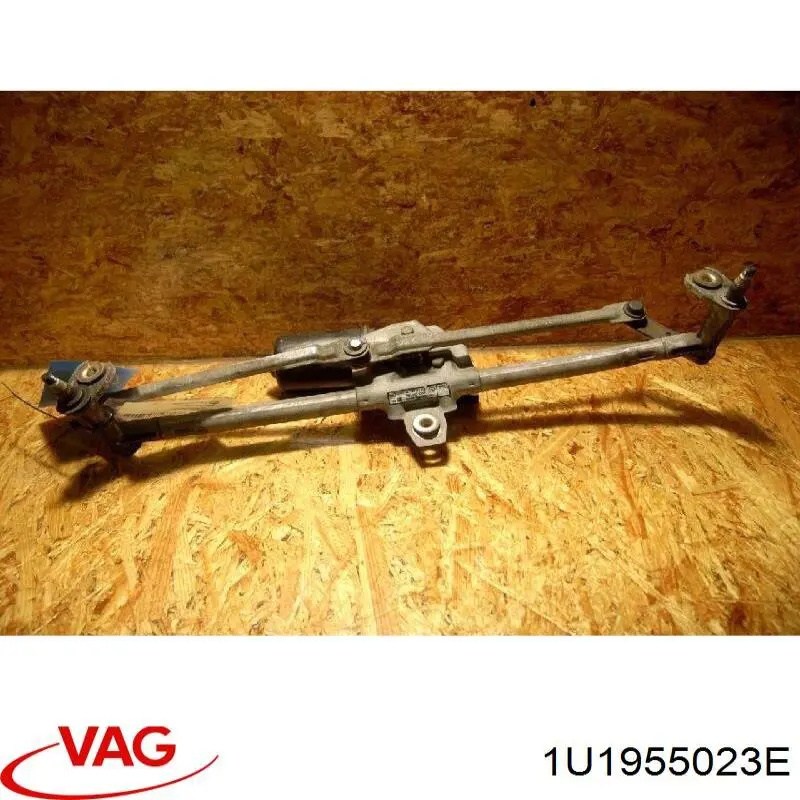 Trapézio de limpador pára-brisas 1U1955023E VAG