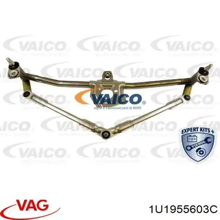 Compre 1U1955603C VAG Trapézio de limpador pára-brisas