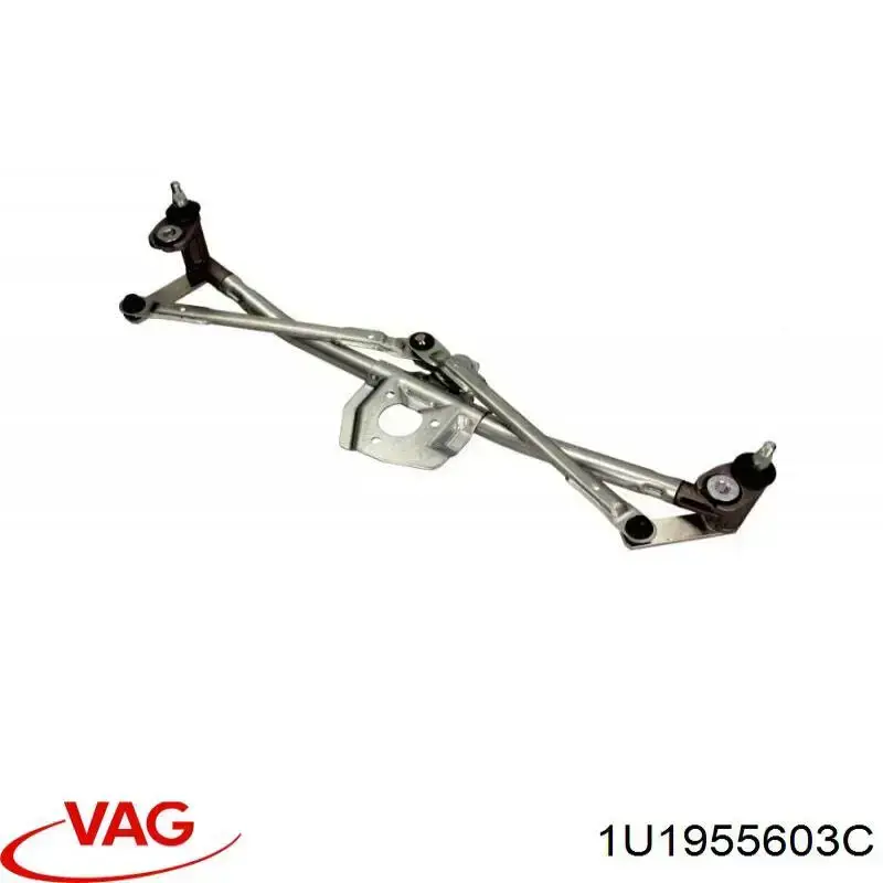 Trapézio de limpador pára-brisas VAG 1U1955603C preço, a partir de 36,96 USD