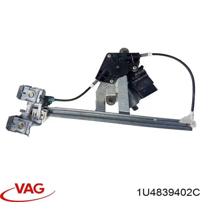 Mecanismo de acionamento de vidro da porta traseira direita VAG 1U4839402C preço, a partir de 56,59 USD