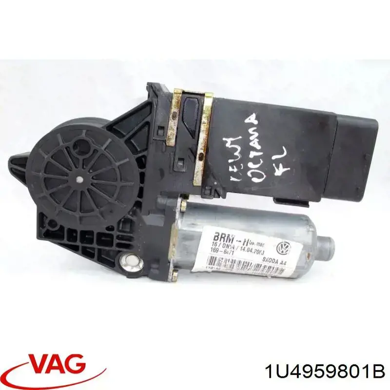 1U4959801B VAG Motor de acionamento de vidro da porta dianteira esquerda