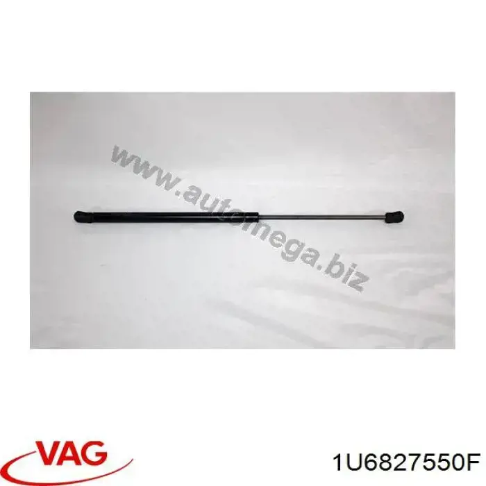 Amortecedor de tampa de porta-malas (de 3ª/5ª porta traseira) VAG 1U6827550F preço, a partir de 22,86 USD